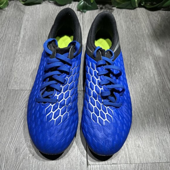 Nike Hypervenom 3 Club FG Soccer Cleats AJ4145-400 Blue/Silver/Black Sz 6 /7.5 W main image 7